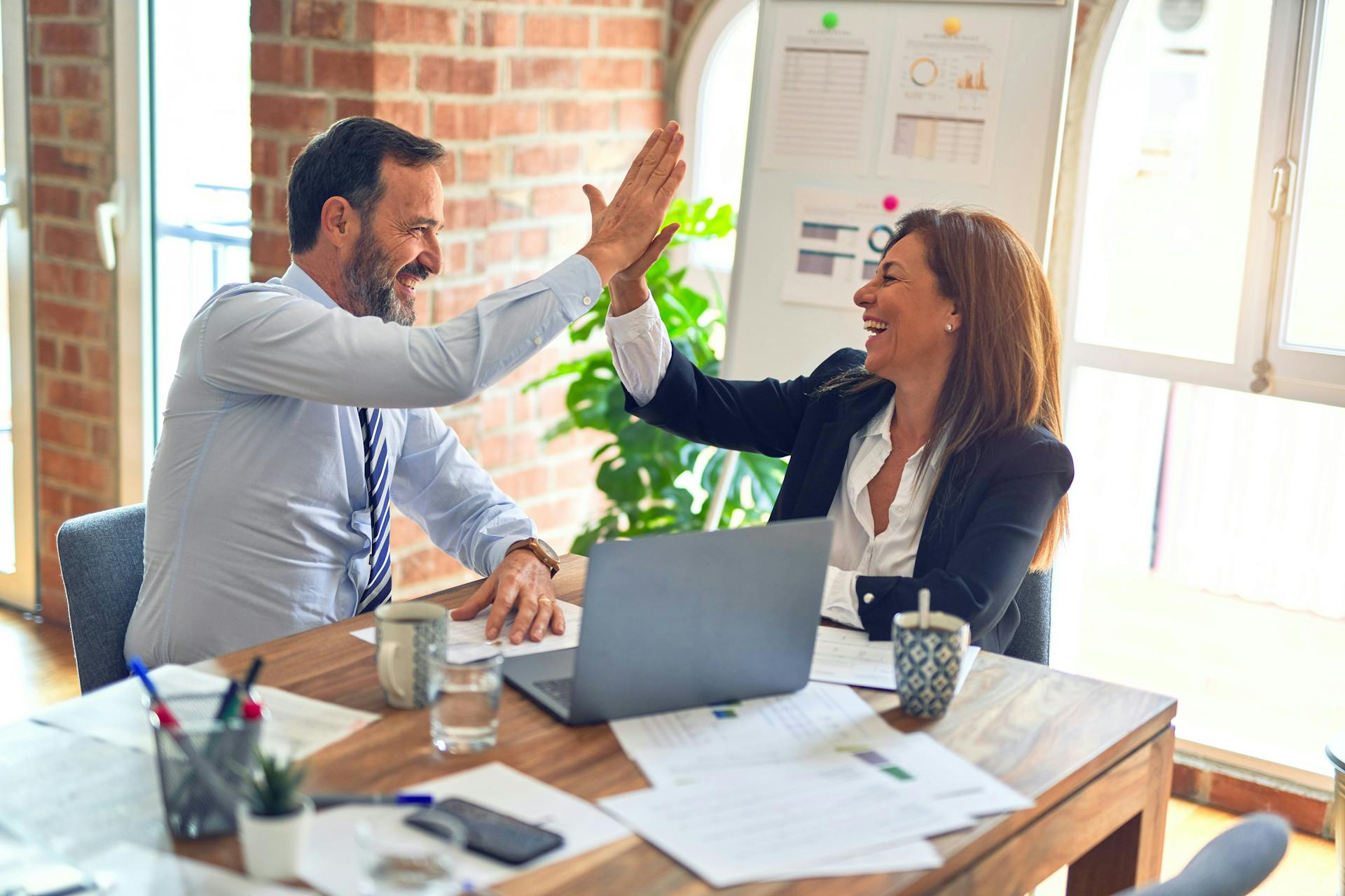 Image of marketing managers in a meeting